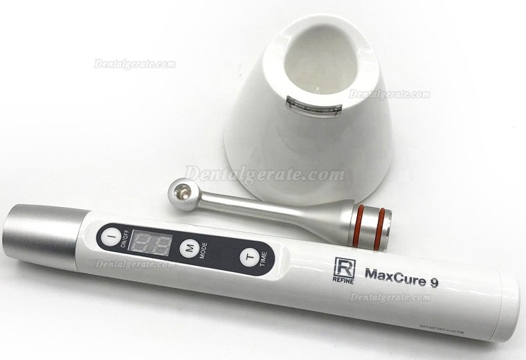 Refine MaxCure9 LED Polymerisationslampe Kabellos Breitspektrum-H&auml;rtungslicht